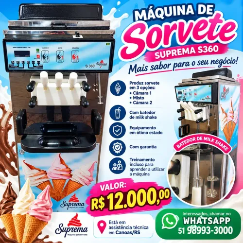 Máquina de sorvete Expresso