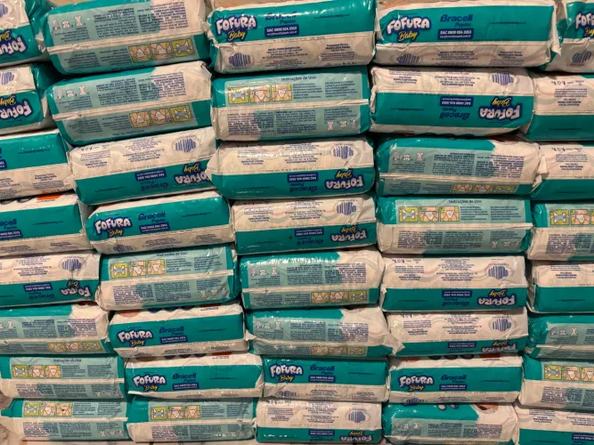 Fraldas XG Fofura Baby 39 pacotes de 12uni