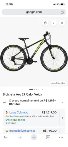 Bicicleta Caloi 