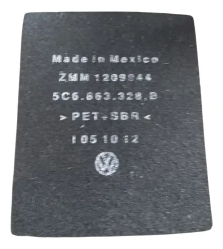 Acabamento Tapete Console Central Vw Jetta 2012 5c6863328b