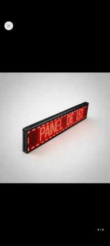 Painel de led vermelho