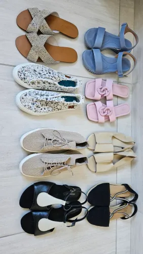 Calçados n.37 Arezzo, Kipling, Usaflex, Stiletto, Anacapri