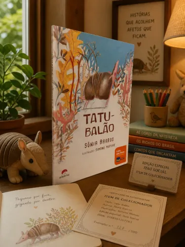 Livro, Tatu-Balão, Edição de Colecionador