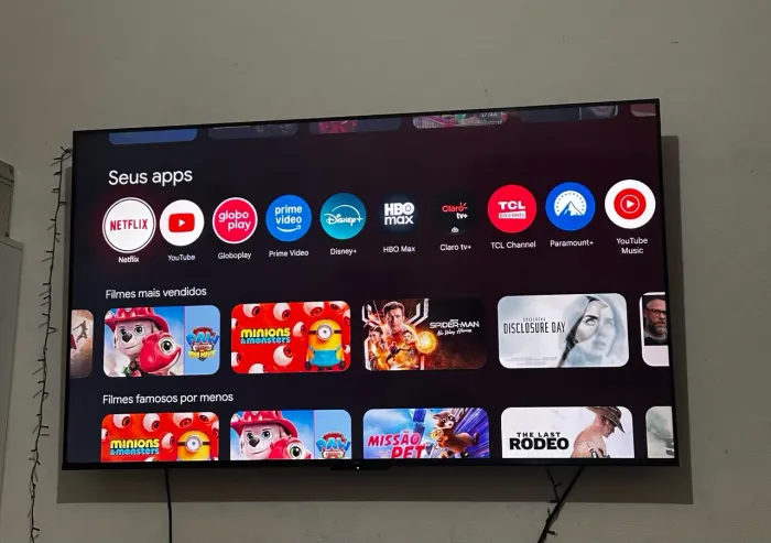 Vendo TV TCL 4K Smart TV pro, 55 polegadas.