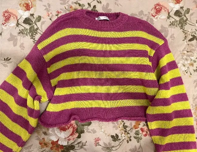 Tricot listrado Zara