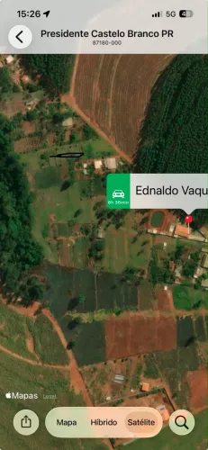 Vendo chácara entre mandaguaçu e castelo branco próximo ao desvio do pedágio