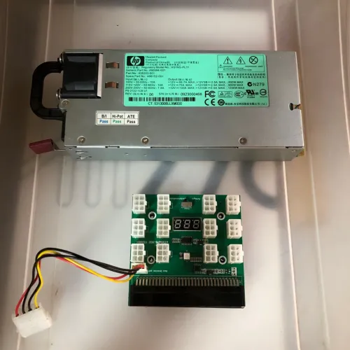 Fonte Mining Rig 1200w + Breakout PCI-E