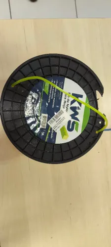 Bobina Fio Nylon 2kg Quadrado 3,Omm Kawashima Verde
