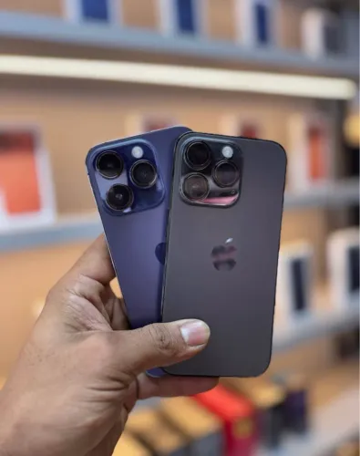 IPHONE 14 PRO 128GB (TELA TROCADA) COM MSG DESCONHECIDA
