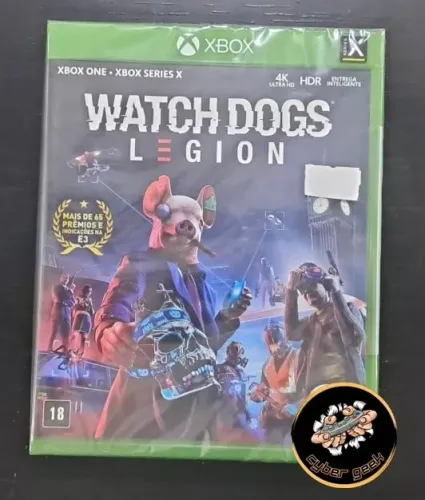 X-BOX ONEWATCH DOGS LEGION NOVO LACRADO