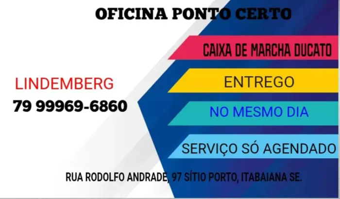 CONSERTO CÂMBIO DUCATO 