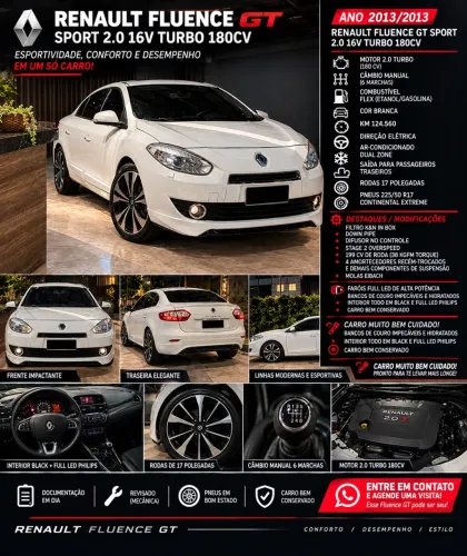 Renault Fluence Sedan GT Sport 2013