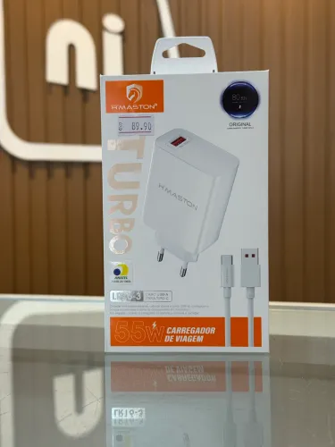 Carregador Completo 55w Usb c x Tipo C