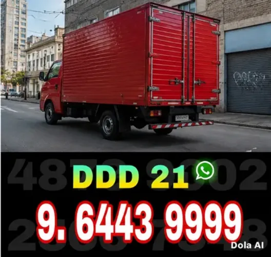 Frete em Brás de Pina - transporte de móveis e cargas leves