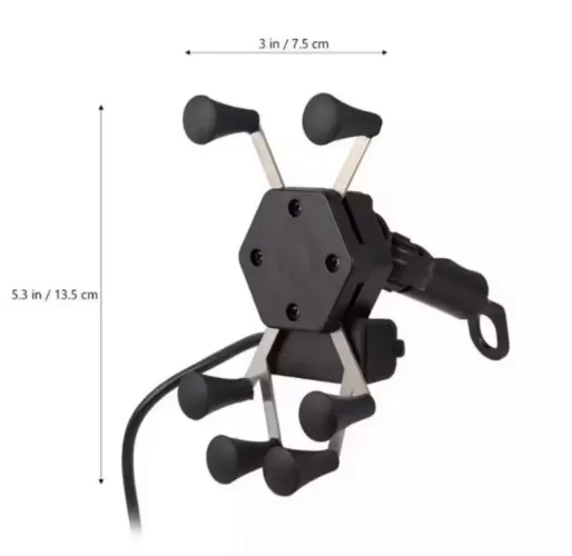Suporte de celular para moto