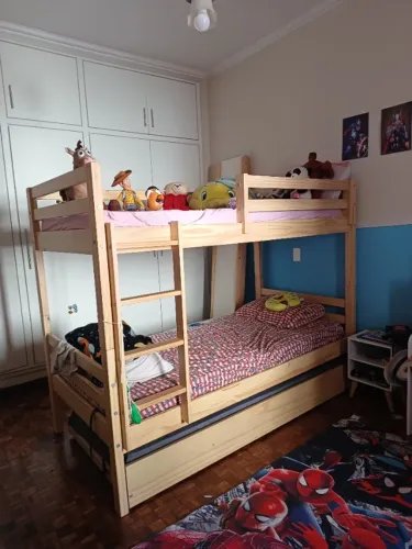 Treliche/ beliche com cama auxiliar