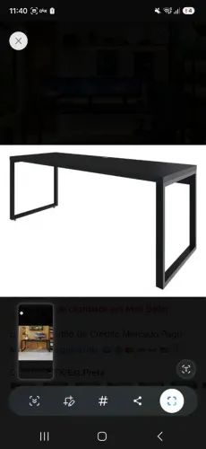 Mesa bancada 190x70x75cm