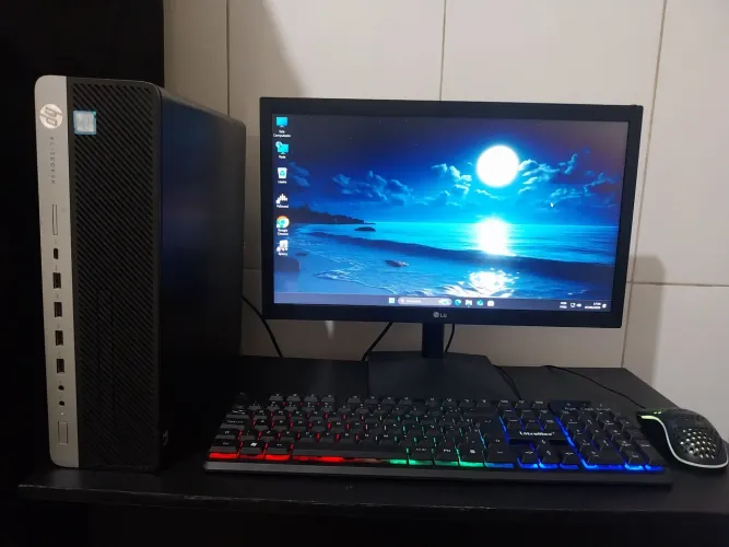 PC HP EliteDesk i7 8ª Geração - HD 1TB - 16Gb DDR4