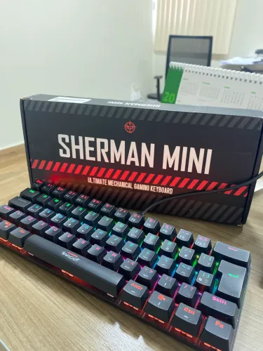 Teclado mecânico Gamer TGT SHERMAN MINI