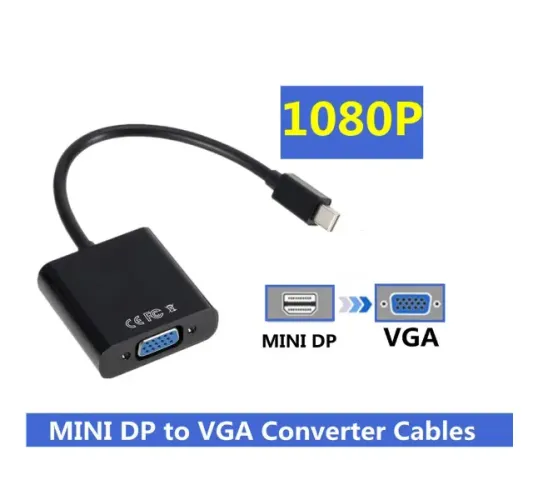 Adaptador Mini DisplayPort Thunderbolt Para Vga