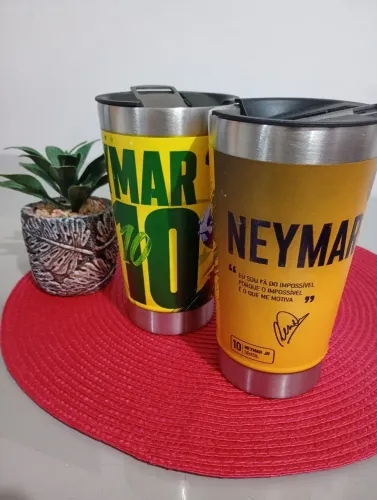 Copo exclusivo para os fãs do Neymar Jr.
