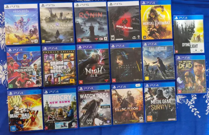 Lote jogos PS4 / PS5