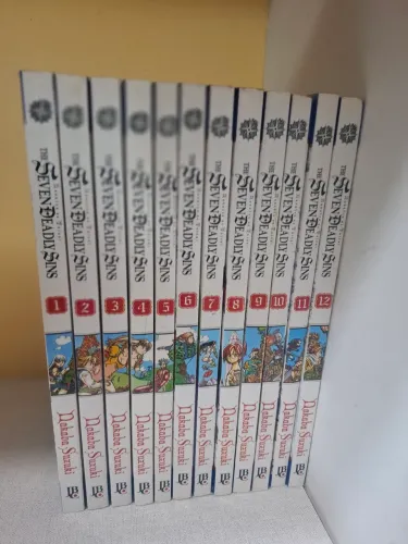 Mangá The Seven Deadly Sins (Nanatsu no Taizai) volume 1 ao 12