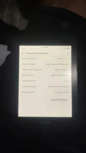 Kindle Paperwhite 10° geração