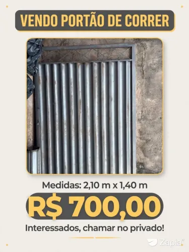 Portão de correr