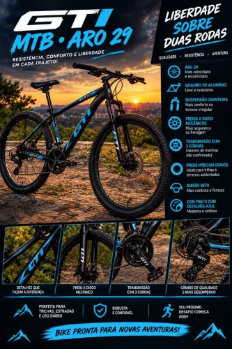 Bicicleta aro 29