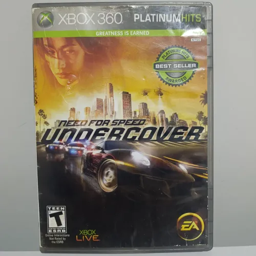 Need for Speed Undercover - Xbox 360 - Mídia Física Original (Leia a Descrição)