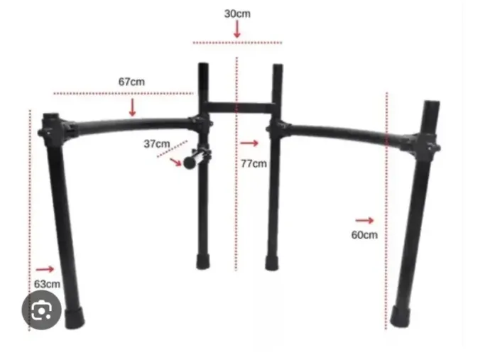 Rack Roland para bateria eletrônica 