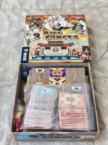 Kit Boardgames 3 Ring Circus + Stupor Mundi