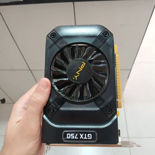 Placa de vídeo PNY GTX 750 1gb