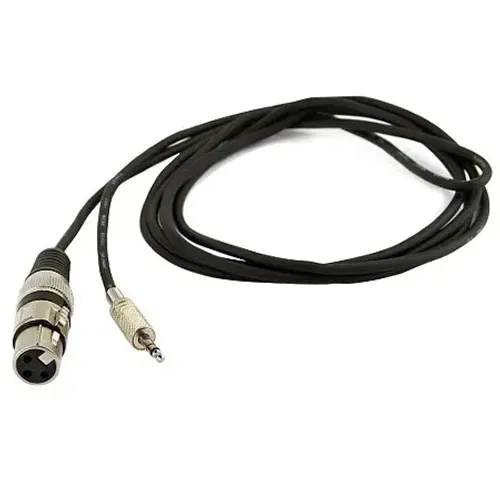 Cabo P2 Estéreo x XLR Fêmea blindado 1,5 mts - jc.cabos