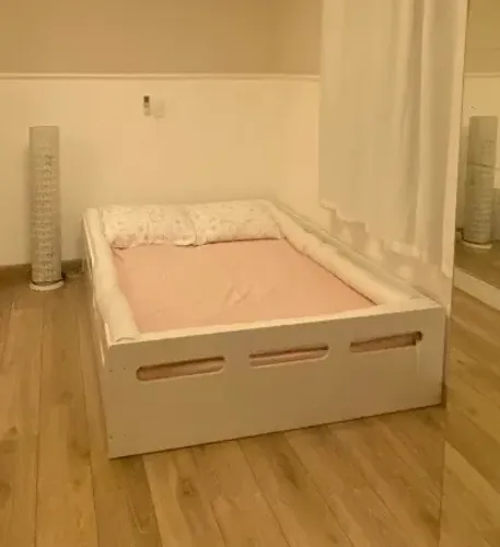 Cama Montessori Casal Mdf - Usada