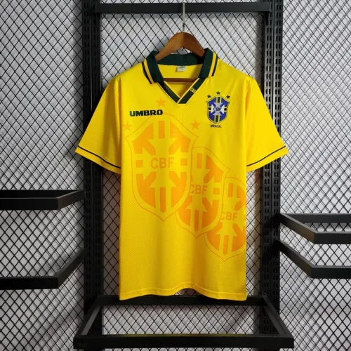 Camiseta Seleção Brasil 1994 Retrô - Copa do Mundo