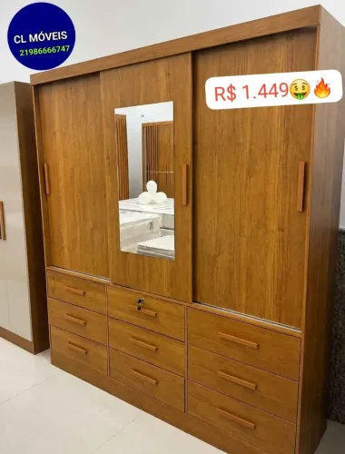 Guarda roupas direto da fábrica
