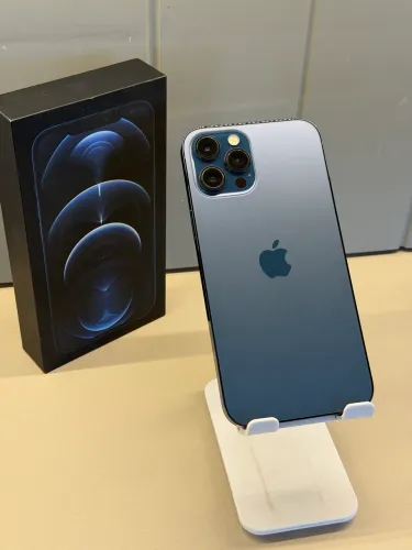 iPhone 12 Pro Max 128gb Azul Semi Novo | Loja Física 