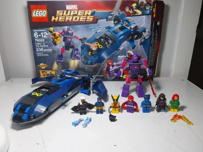 Lego 76022 X men vs Sentinela + 3 figures extras