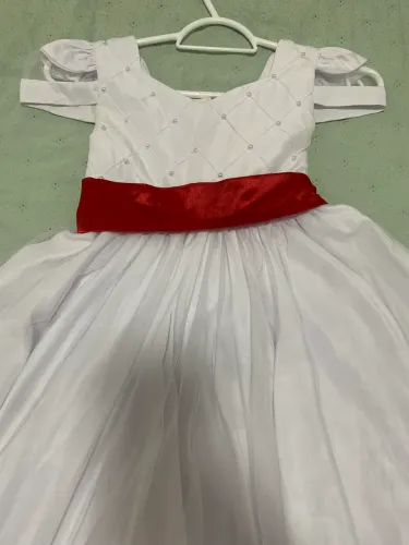 Vestido de formatura ABC infantil
