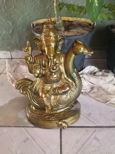 Ganesha alumínio 30cm