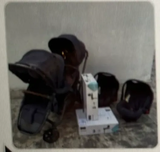 Carrinho GÊMEOS de bebê ABS DESIGN