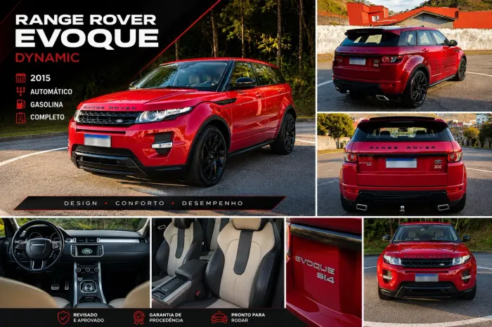 Land Rover Range Rover Evoque Dynamic 2.0 AUT 5P 2015
