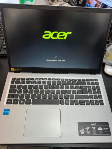 Notebook Acer Aspire 3 i3 8GB RAM SSD 256GB Estado de Novo
