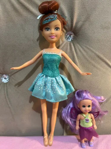 Bonecas Sparkle Girlz Bailarina e Fada 