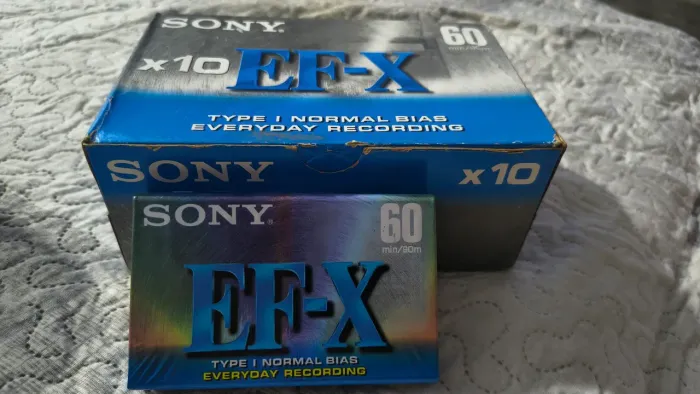 Fitas cassete K7 SONY CAIXA COM 10.