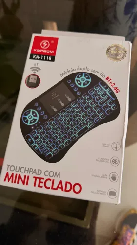 Controle Teclado para PC/TV BOX bluetooth