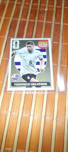 Figurinha legenda ouro Panini extra Stocker Federico Valverde