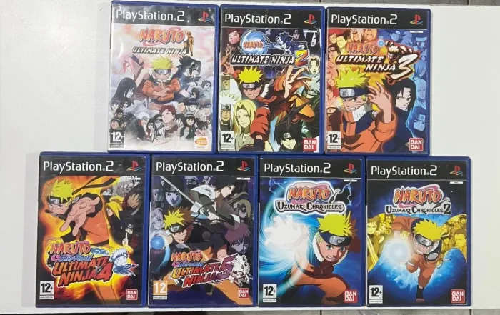 Coleção Naruto ps2
